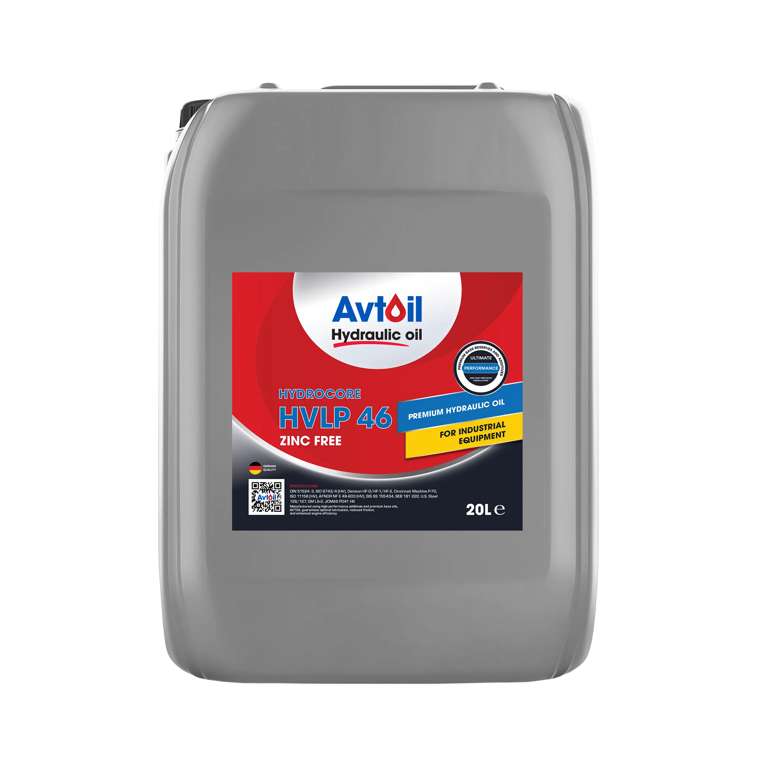 Avtoil™ HydroCore HVLP 46 Zinc-Free