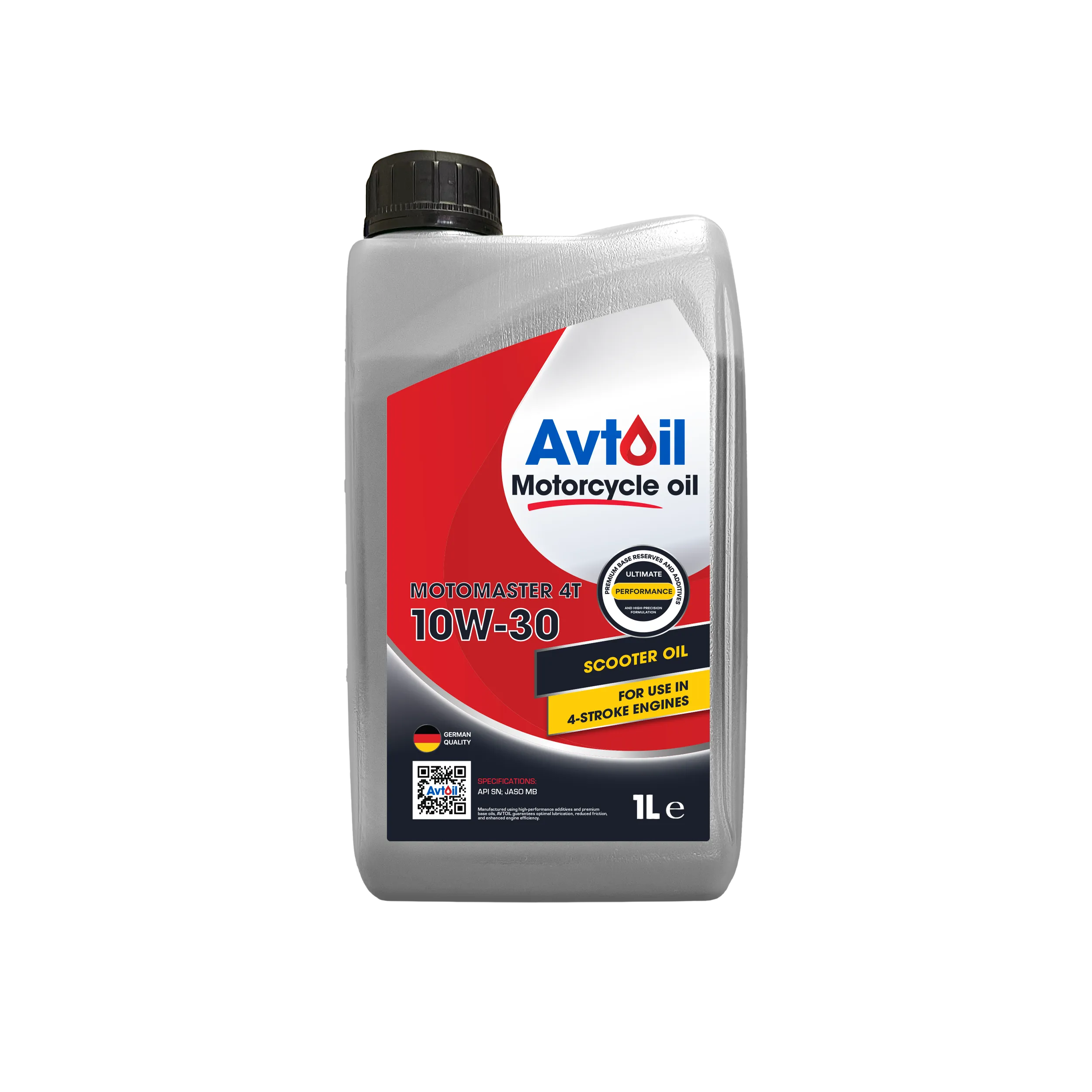 Avtoil™ MotoMaster 4T 10W-30